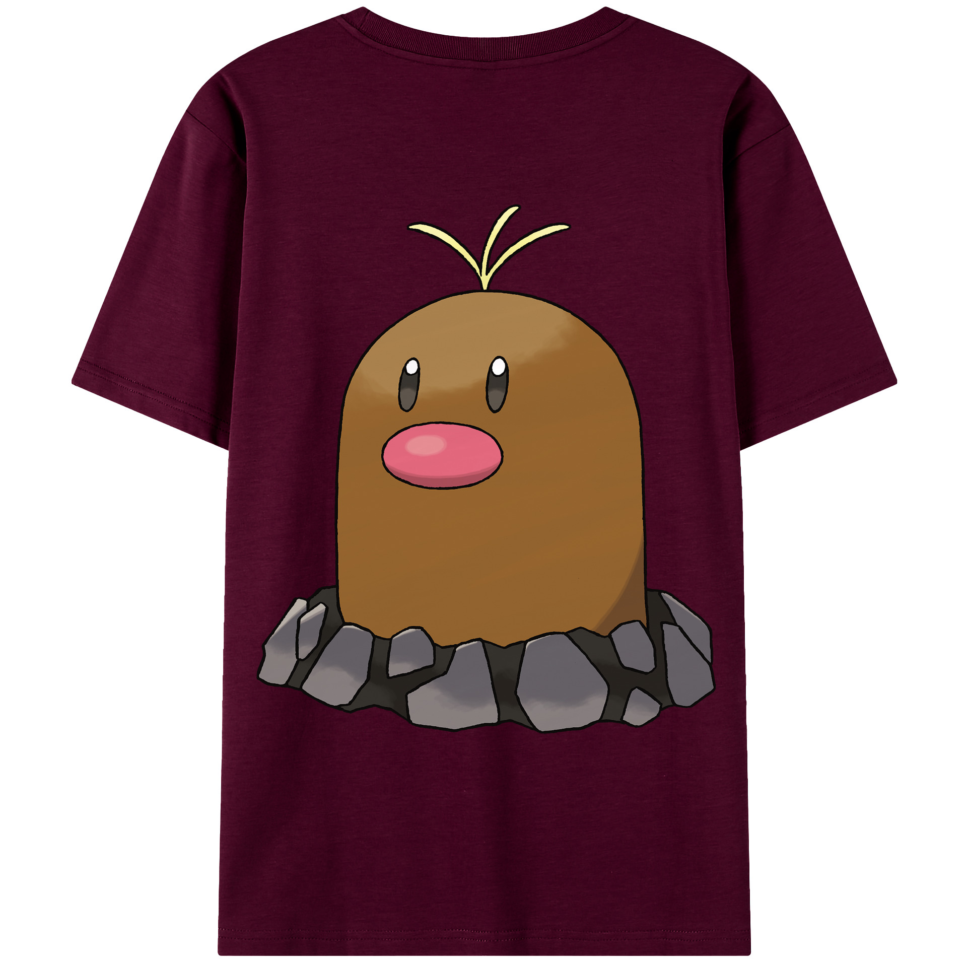 （画像用） ポケットモンスター Pokémon レディース半袖Tシャツ(バックプリント)